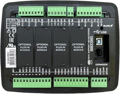 D500 MK3 Generator Automatic Mains Failure Control Panel Genset Controller Module(D500 MK3) in Saudi Arabia
