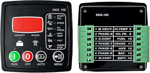 Replace DKG105 Controller Module Generator Control Panel Pengontrol Genset Parts DKG-105 DKG 105 in Saudi Arabia