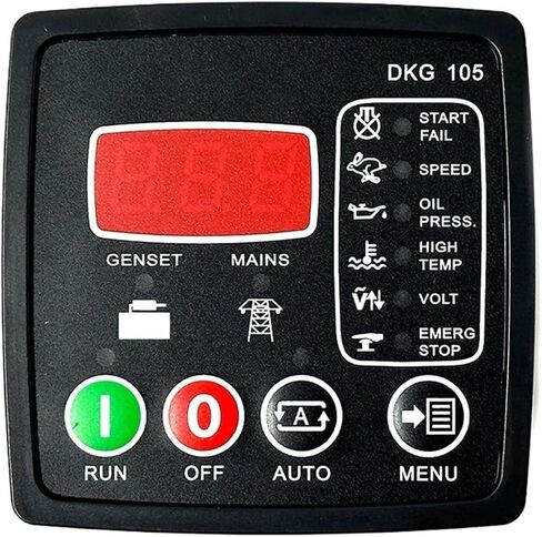 Replace DKG105 Controller Module Generator Control Panel Pengontrol Genset Parts DKG-105 DKG 105 in Saudi Arabia