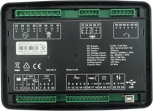 DSE6020MKII لوحة التحكم في مولد الديزل DSE6020 (نسخة DSE6020MKII) in Saudi Arabia