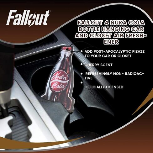 Fallout 4 Nuka Cola Bottle Hanging Car and Closet Air Freshener in Saudi Arabia