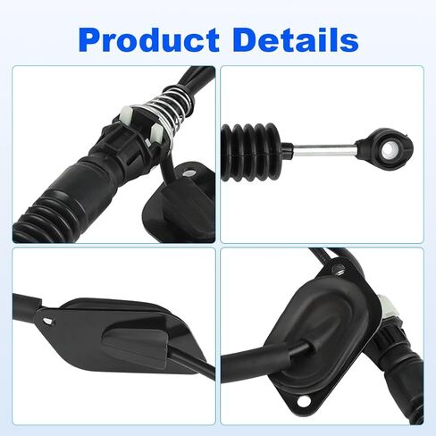 Gear Shift Cable Replacement for 8-97124-855-3 8971248553 Compatible with Isuzu Rodeo Amigo Honda Passport 1998 1999 2000 2001 2002 2003 2004 in Saudi Arabia