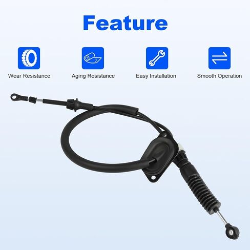 Gear Shift Cable Replacement for 8-97124-855-3 8971248553 Compatible with Isuzu Rodeo Amigo Honda Passport 1998 1999 2000 2001 2002 2003 2004 in Saudi Arabia