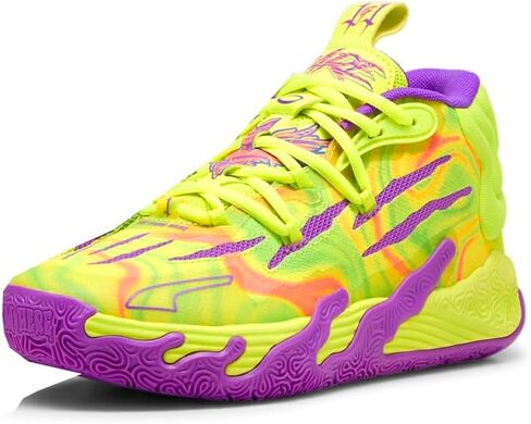 PUMA Kids Girls Mb.03 Spark Jr Sneakers Shoes Casual - Yellow in Saudi Arabia