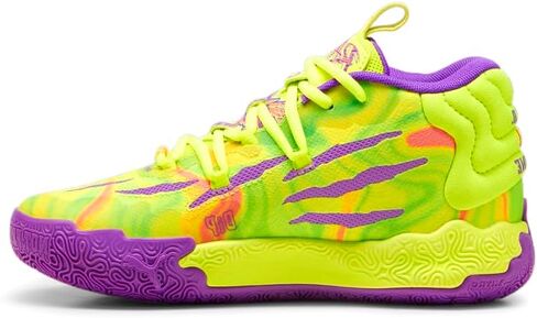PUMA Kids Girls Mb.03 Spark Jr Sneakers Shoes Casual - Yellow in Saudi Arabia