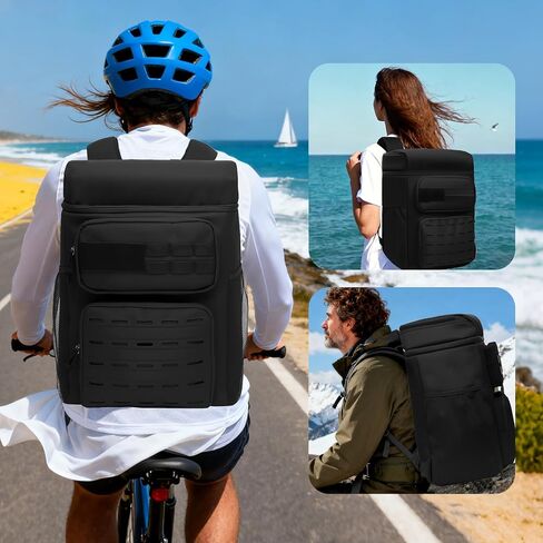 Backpack Cooler 36 Cans, Soft Cooler Backpack Insulated Leak Proof Beach Cooler Bag, Large Capacity Waterproof Coolers, Lunch Camping Travel Picnic Hiking Portable Cooler for Men Women in Saudi Arabia