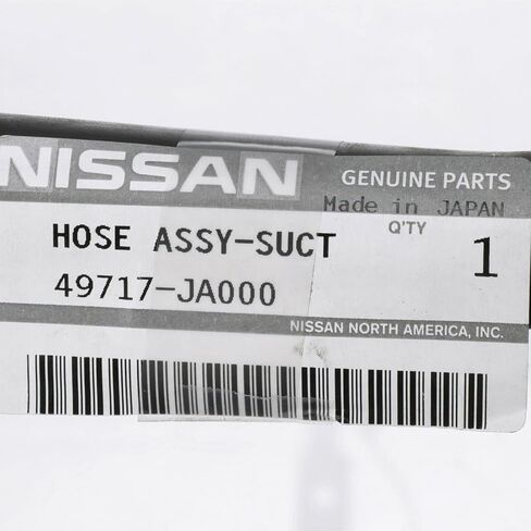 Nissan 49717-JA000, Power Steering Reservoir Line Hose in Saudi Arabia