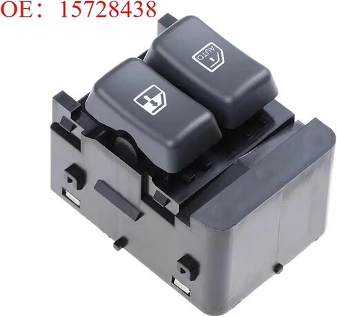 Car Front Door Master Power Window Switch Button 15728438 1Pcs in Saudi Arabia