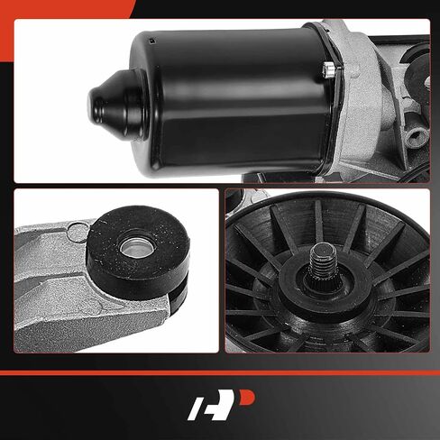 A-Premium Front Windshield Wiper Motor Compatible with Chevrolet & GMC Models - C1500/C2500/C3500/K1500/K2500/K3500 1988-1990, P20 1989, P30 1989-1990, P2500 1989, P3500 1989-1990, 5-Pin in Saudi Arabia