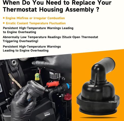 Thermostat Housing Assembly Fit for Mercury Marine 65-150 HP 75-150HP Outboard Stroke OEM Parts 892864T06 8M0090819 892864A06 Sierra 18-3633 18-3635 Boat Engine in Kuwait