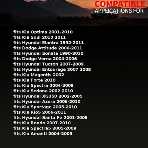 مانع تسرب مضخة زيت ناقل الحركة الأوتوماتيكي يناسب Hyundai Elantra، Sonata 1990 1991 1992 1993 1994-2011 يناسب Kia Optima 2001-2010 يناسب Dodge Attitude، Verna 2004-2011 قطعة واحدة in Saudi Arabia