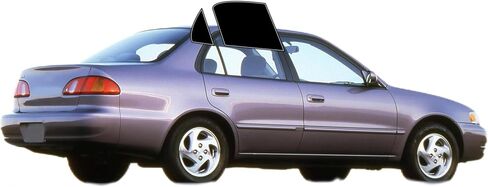 AUTOTEK Precut Windows Tint Film All Sides Cars Sun Blocking Protection Privacy Anti Shatter Glass 2 Ply Film Any Tint Shade kit for Toyota Corolla Sedan 1998-2002 in Saudi Arabia