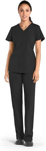 Maevn TRU TC 19102 Women's V-neck & Straight Leg Pant Set in Saudi Arabia