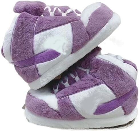 Warm Sneaker Slippers Anti Slip Soft Comfy House Shoes Plush Fuzzy Slide One Size Fits Most Bigfoot Gift Winter Fluffy Slides For Indoor Outdoor in Saudi Arabia
