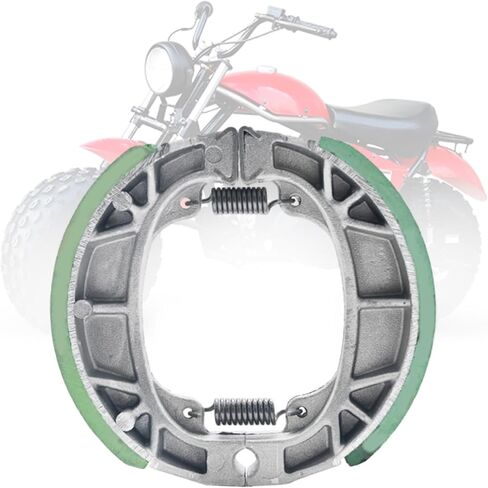 وسادات فرامل الدراجة استبدال أحذية فرامل الدراجة لكولمان BT200X CT200U لاستبدال باجا MB165 MB200 أجزاء الدراجة الصغيرة CG125 105 مم سكوتر الدراجة GY6 49cc 50cc 150cc in Saudi Arabia