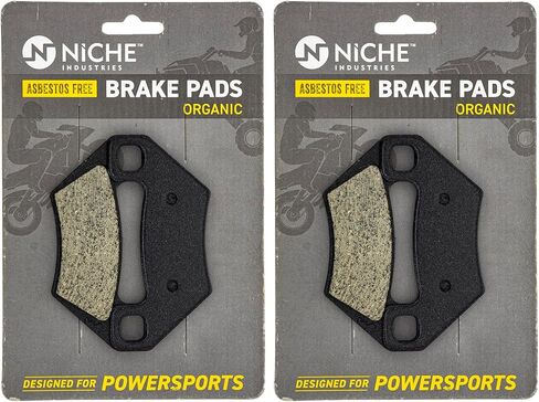 NICHE Brake Pad Kit for Arctic Cat Wildcat X 1000 4X 1436-420 2502-034 1436-811 Front Rear Organic in Saudi Arabia