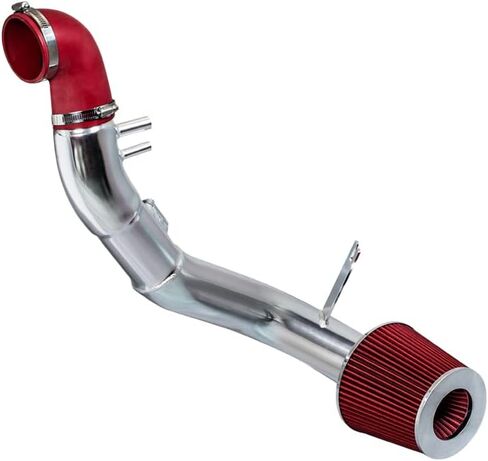 Rtunes Racing Cold Air Intake Kit + Filter Combo RED Compatible For 06-11 Honda Civic Si 2.0L I4 in Saudi Arabia