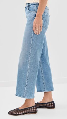 MOTHER Women's Lil Mid Rise Maven Ankle Petite Jeans in Saudi Arabia