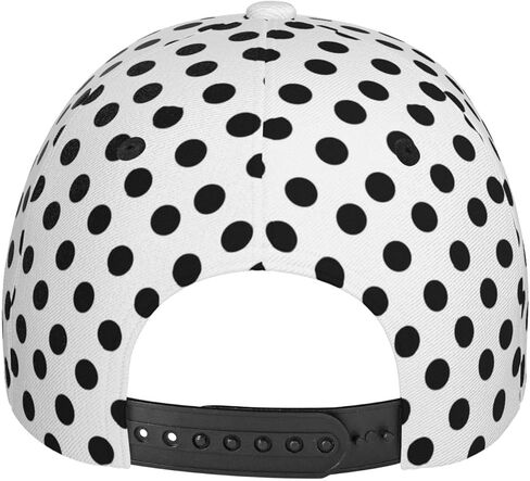 Cute Polka Dots Pattern Baseball Cap Hats Women Men Fashion Sun Cap Packable Outdoor Adjustable Hat for Women Men in Kuwait