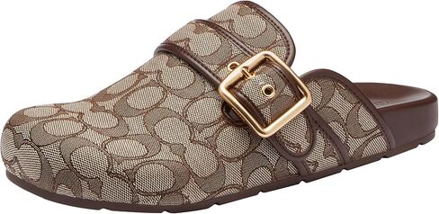 قبقاب نسائي أرشيفي بإبزيم من قماش الجاكار المميز in Kuwait