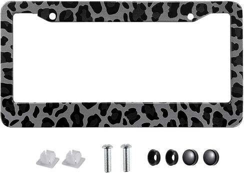 2 حزمة من إطارات لوحة الترخيص الأمريكية، غطاء لوحة الترخيص الأمامي الخلفي لنبضات القلب الأمريكية، حامل دعامة لوحة الترخيص in Kuwait