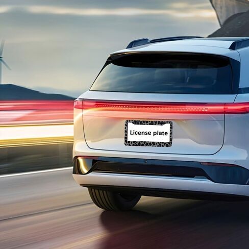 2 حزمة من إطارات لوحة الترخيص الأمريكية، غطاء لوحة الترخيص الأمامي الخلفي لنبضات القلب الأمريكية، حامل دعامة لوحة الترخيص in Kuwait