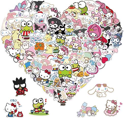 50PCS Cartoon Cars Movie for Water Bottles Laptop Luggage, Cute Stickers for Adults Teens Waterproof Vinyl Decals (B) in Saudi Arabia