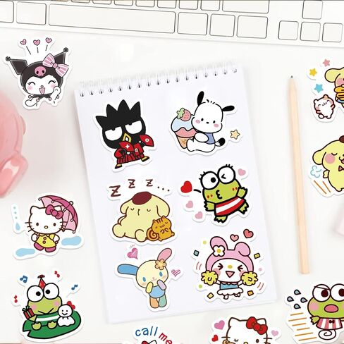 50PCS Cartoon Cars Movie for Water Bottles Laptop Luggage, Cute Stickers for Adults Teens Waterproof Vinyl Decals (B) in Saudi Arabia