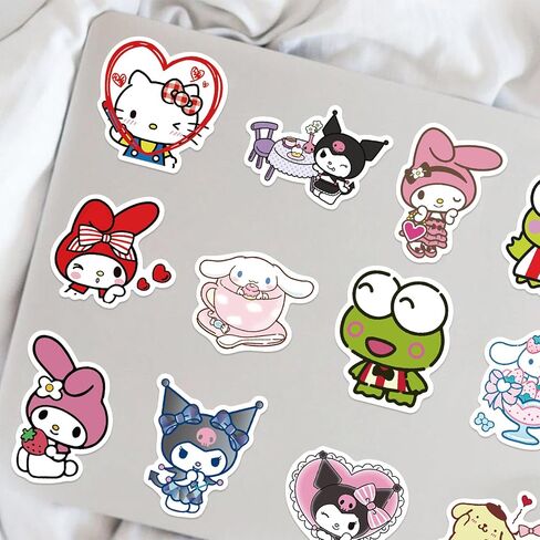 50PCS Cartoon Cars Movie for Water Bottles Laptop Luggage, Cute Stickers for Adults Teens Waterproof Vinyl Decals (B) in Saudi Arabia