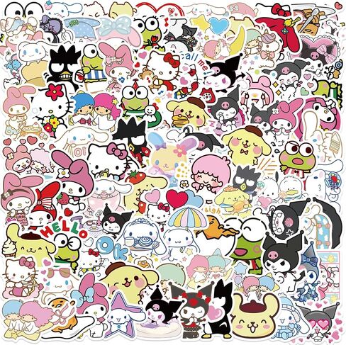 50PCS Cartoon Cars Movie for Water Bottles Laptop Luggage, Cute Stickers for Adults Teens Waterproof Vinyl Decals (B) in Saudi Arabia