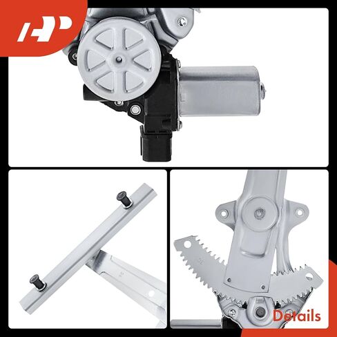 A-Premium Electric Power Window Regulator with Motor Compatible with Mitsubishi Outlander Sport 2011-2020, Sport Utility, Front Left Driver Side in Saudi Arabia