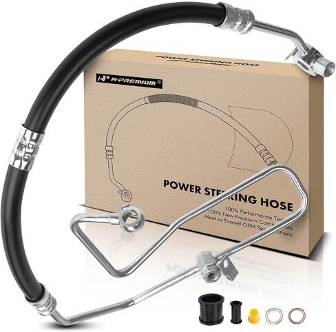 A-Premium Power Steering Hose Pressure Hose Line Assembly Compatible with Lexus - 1999-2000 - GS300 L6 3.0L Pump To Gear/Rack Pinion in Saudi Arabia