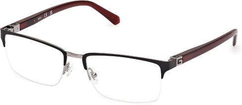Guess GU50191 002 matte black 56/18/145 MAN Eyewear Frame in Saudi Arabia