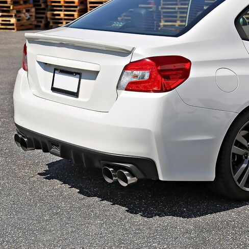 Spec-D Tuning 4" Stainless Steel Quad Tip Catback Exhaust System Compatible with 2015-2021 Subaru WRX STI in Saudi Arabia