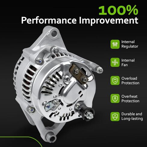 New Alternator Replacement for 1991-1998 Jeep Wrangler Cherokee 2.5 4.0 L4 L6, 93-98 Grand Cherokee, 91-92 Comanche, 97-98 TJ, 97-98 Dodge Dakota, 56005685 85AB 84 121000-3450 3452 3600 3440 13341N in Saudi Arabia
