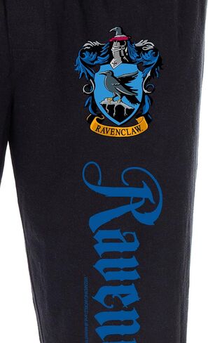 Harry Potter Men's House Crest Pajama Pants - Gryffindor, Slytherin, Ravenclaw, Hufflepuff, Hogwarts in Saudi Arabia