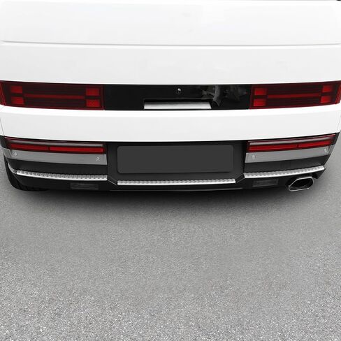 YOUTOOCAR 3PCS Rear Bumper Protector Trim Covers Compatible with Hyundai Santa Fe 2024-2025 Accessories (Glossy Black) in Saudi Arabia