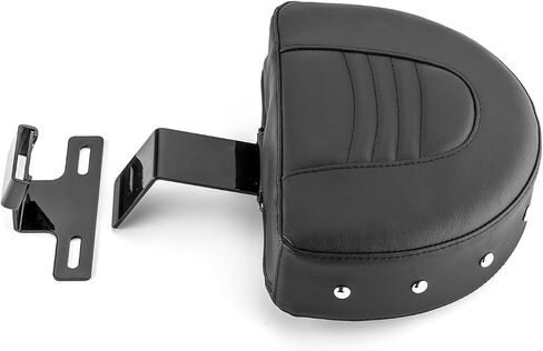 Mofun Driver Rider Backrest Mount Kit Compatible with Harley Heritage Softail 1993-2006 with Stock Seats Pu Leather Backrest Pad, Black in Saudi Arabia