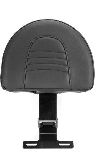 Mofun Driver Rider Backrest Mount Kit Compatible with Harley Heritage Softail 1993-2006 with Stock Seats Pu Leather Backrest Pad, Black in Saudi Arabia