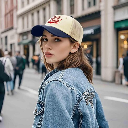 قبعات Do It Lady Chit Trucker Hats Garde لسفينة الجد في اليوم التالي in Kuwait