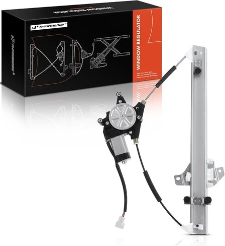 A-Premium Power Electric Window Regulator with Motor Compatible with Chevrolet Spark 13-15 Spark EV 14-16 Hatchback Front Passenger Side in Saudi Arabia
