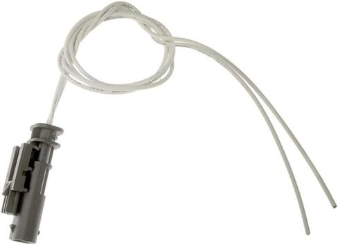 KarParts360 لكاديلاك CT6 2016 17 18 19 2020 ماج تبختر ضفيرة | أسود | بيضاوية | محطة ذكر | موصل أنثى | استبدال 19332631 in Saudi Arabia