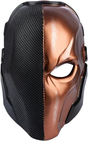 Orange-Black Resin Helmet Women Halloween Cosplay Mask for Adults Female Assassin Costume Collectibles in Saudi Arabia