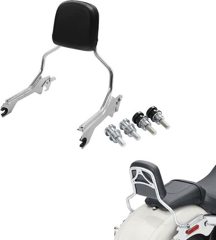 مسند ظهر مستقيم من TCMT قياسي سيسي بار مع مجموعة أدوات لرسو السفن مناسب لدراجات Harley Fat Boy Breakout 2018-2025 FLFB FLFBS FXBR FXBRS in Saudi Arabia