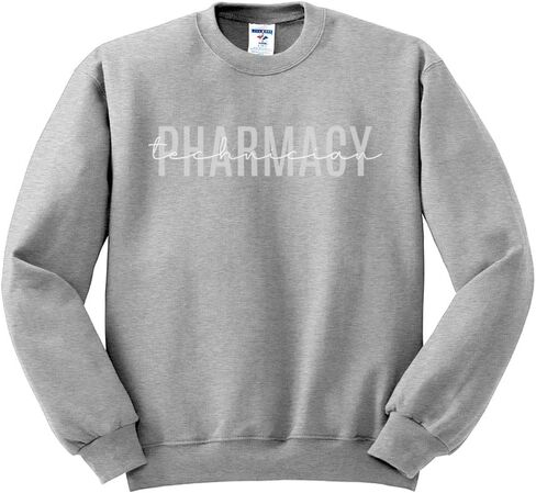 TeesAndTankYou Pharmacy Technician Sweatshirt Unisex in Saudi Arabia