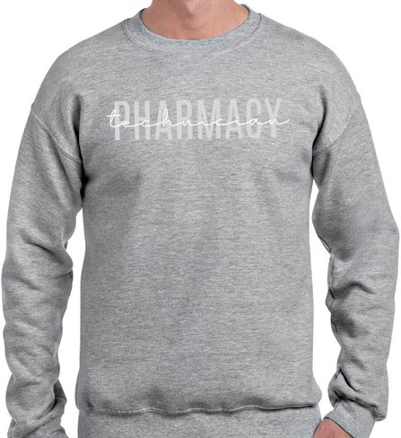 TeesAndTankYou Pharmacy Technician Sweatshirt Unisex in Saudi Arabia