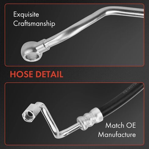 A-Premium Power Steering Hose Pressure Hose Line Assembly Compatible with Subaru Forester 2004-2008 H4 2.5L From Pump in Saudi Arabia