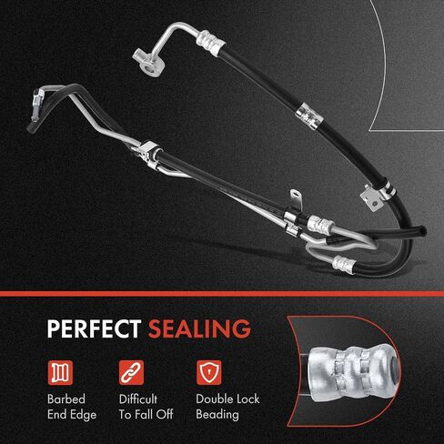 A-Premium Power Steering Pressure and Return Hose Line Assembly Compatible with Toyota Sequoia 2008-2009 4.7L 5.7L in Saudi Arabia