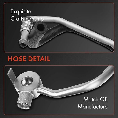 A-Premium Power Steering Pressure and Return Hose Line Assembly Compatible with Toyota Sequoia 2008-2009 4.7L 5.7L in Saudi Arabia