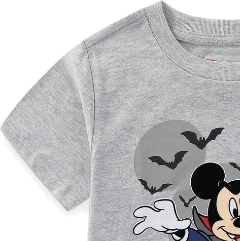 Disney Mickey Mouse Boys Halloween Short Sleeve T-Shirt for Toddler and Big Kids in Saudi Arabia